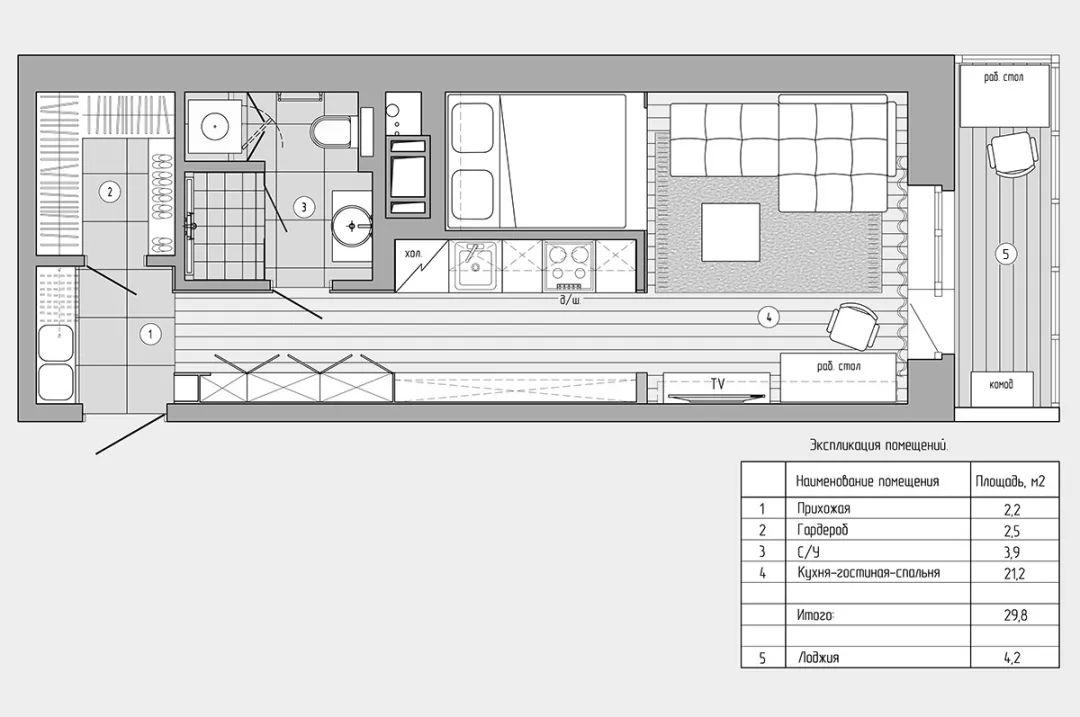原木风小宅，三十几平也能拥有超强设计感！-33
