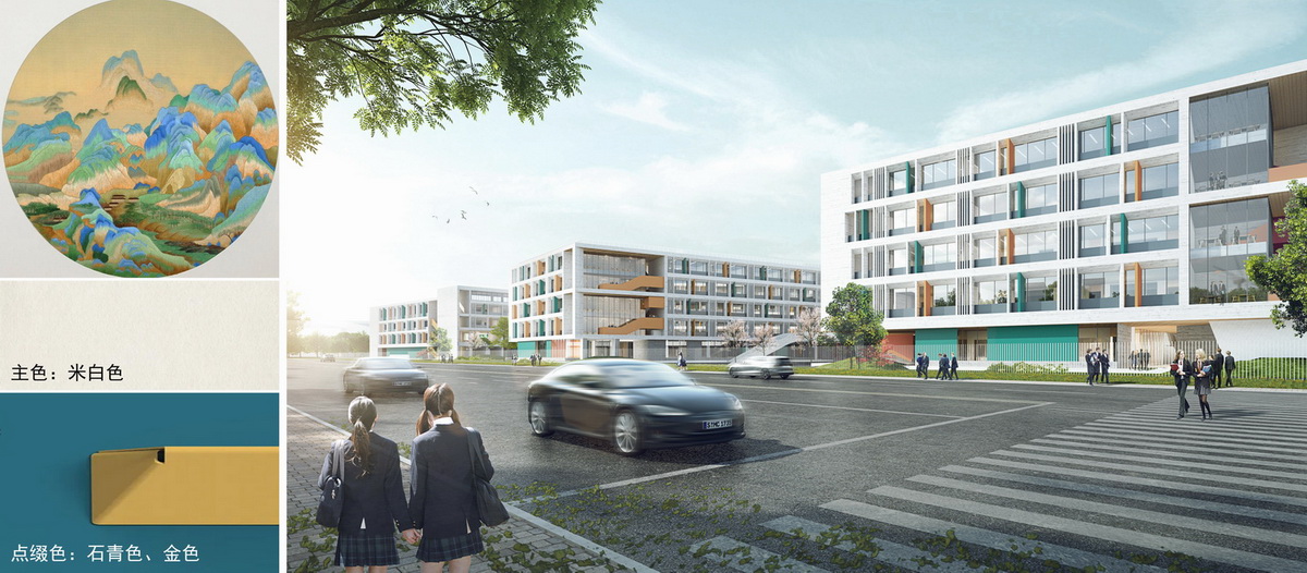 苏州金堰路高中丨中国苏州丨简和建筑-41