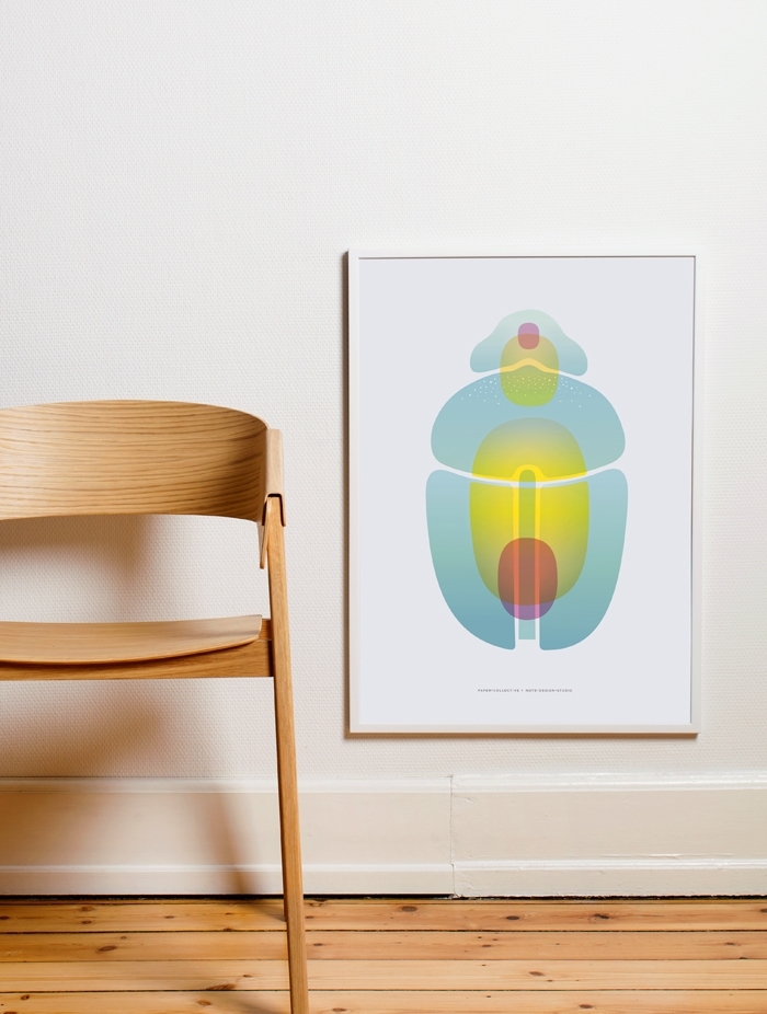 甲虫海报设计 | 印刷色彩的妙趣组合-5