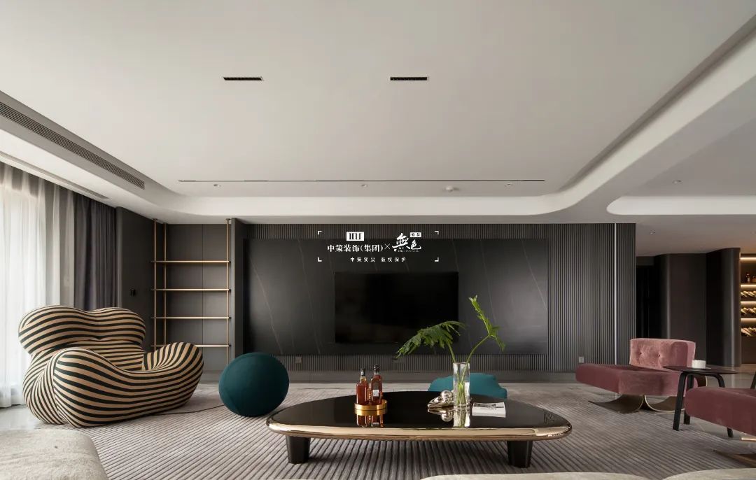 轻奢与古风 · 同款户型的个性解读丨中策装饰-56