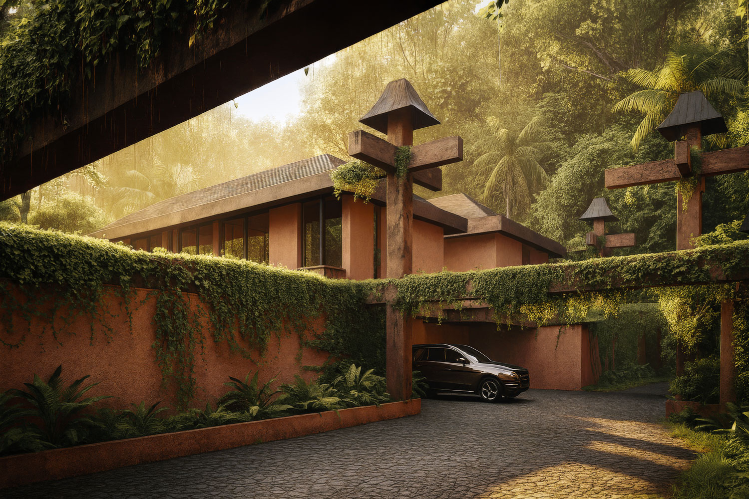 普拉萨村(注:Desa在印尼语等语言中常表示村庄,Pura可能是特定的地名,音译为普拉萨) 丨印度-13