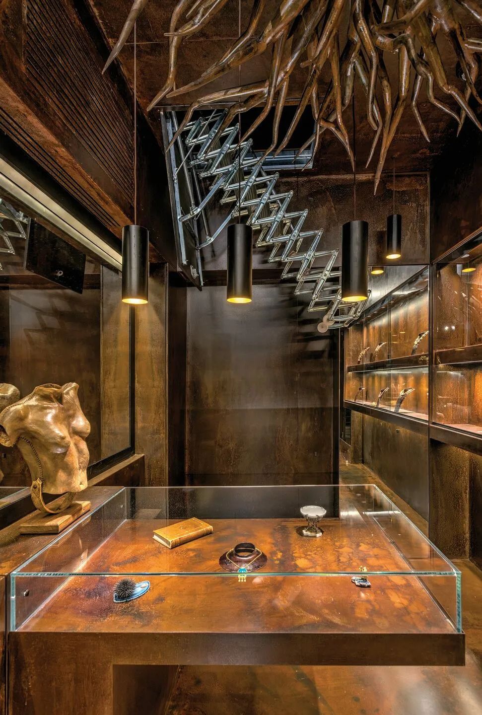 马拉马拉纳基斯珠宝店设计丨希腊雅典丨Eleftherios Ambatzis-26