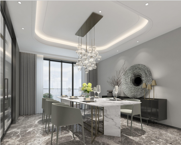 东方·海域阳光 A21 户型丨中国海口丨LANSON 蓝森设计-3