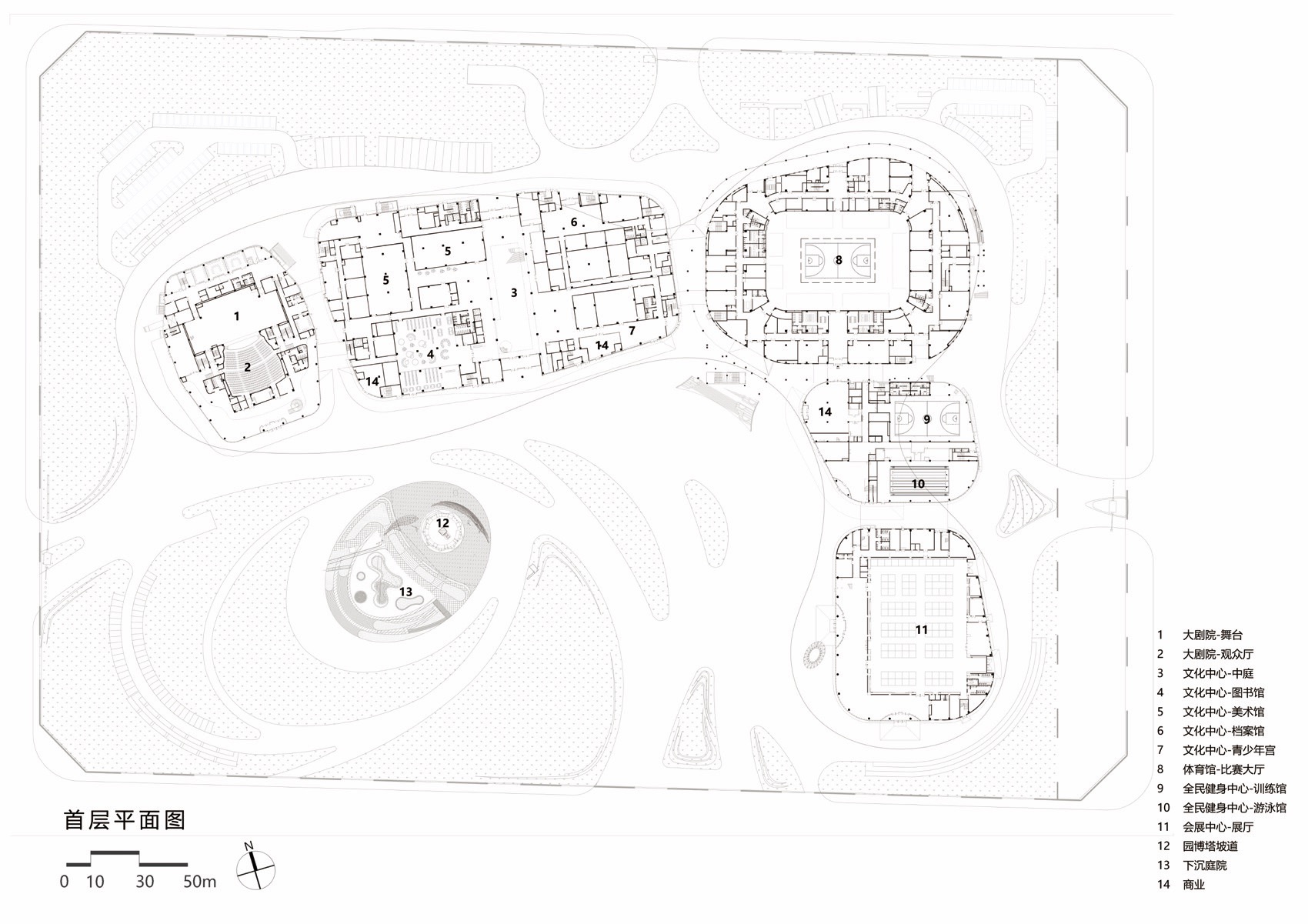 定州文体中心丨中国河北丨清华大学建筑设计研究院有限公司-81