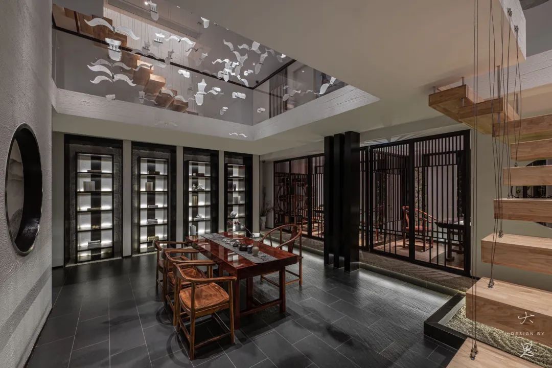 武汉茶室设计 | 传统与现代的完美融合-17