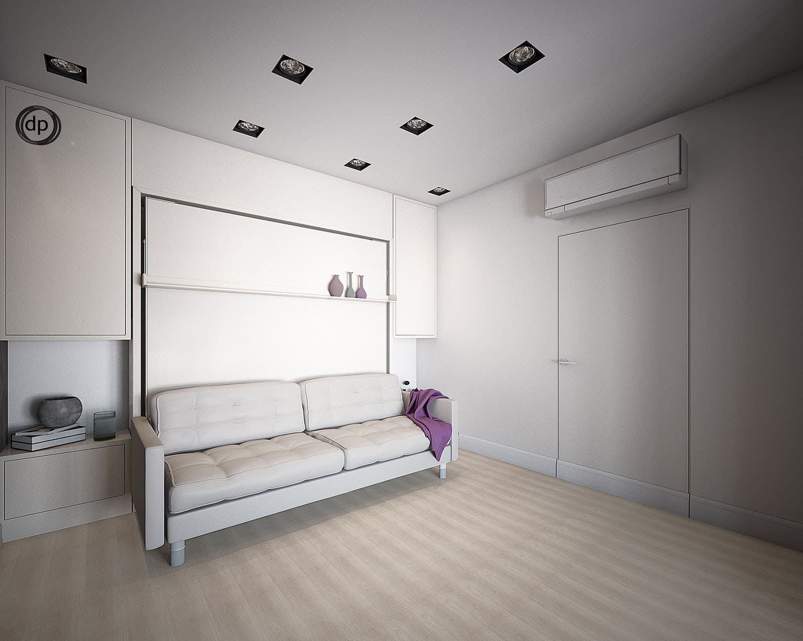 ЖК «Новое Тушино» 45平公寓室内设计丨俄罗斯莫斯科丨Diana-19