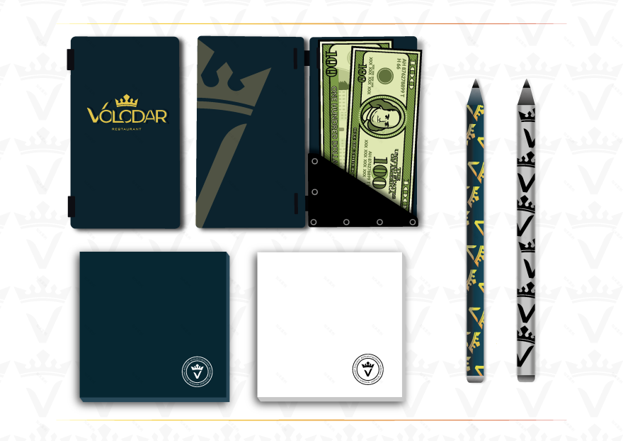 “Volodar”餐厅品牌形象设计-30