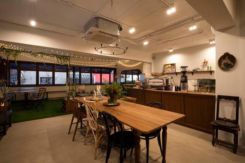 韩式简约风空灵咖啡馆，设计诠释安静时光-9