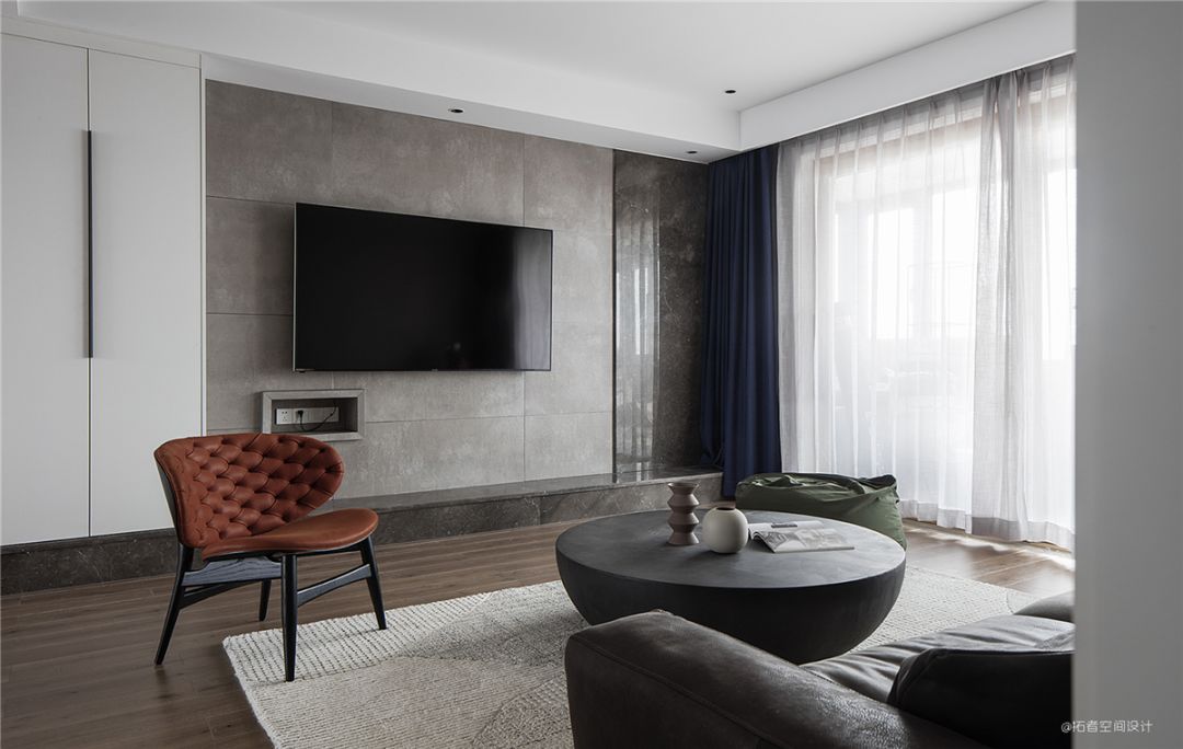 绍兴白鹭金滩现代简约住宅设计-17