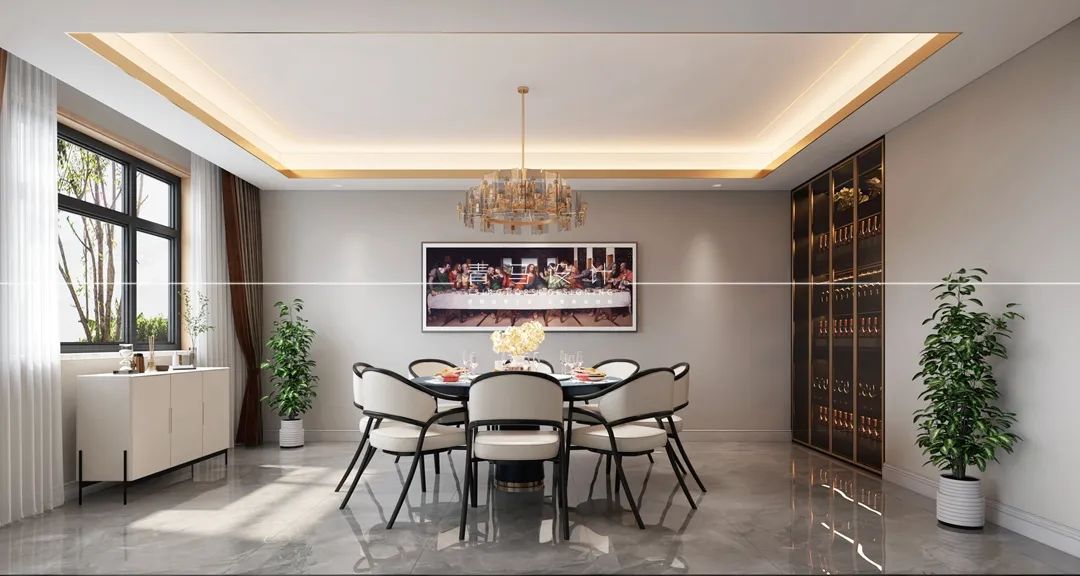 琉森水岸底跃丨青马别墅设计-28