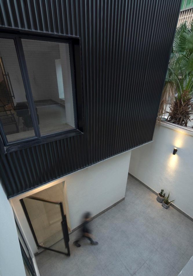 欧源空间设计-深圳丨办公建筑丨南山“黑”空间办公空间建筑外观设计-4