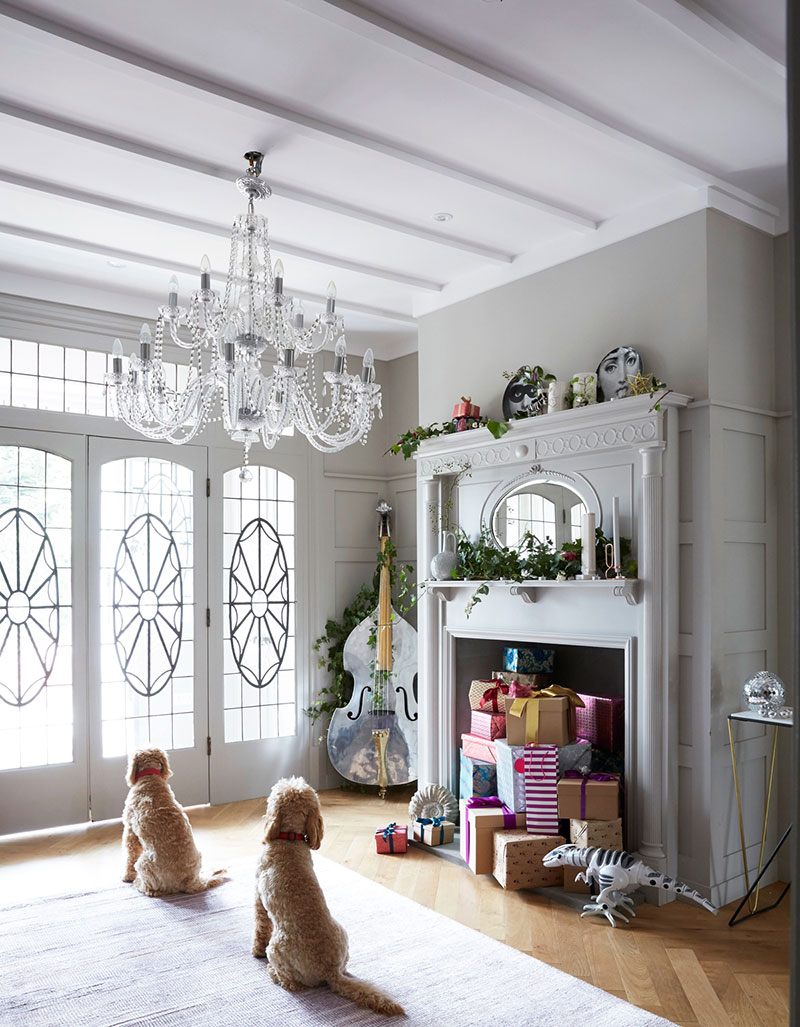 伦敦彩色家园的节日装饰艺术-2