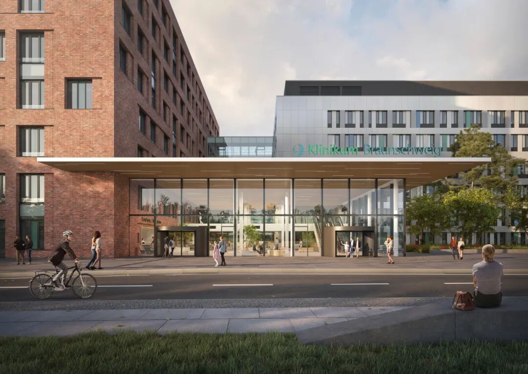 HENN海茵建筑最新竞赛项目：布伦瑞克市立医院-0