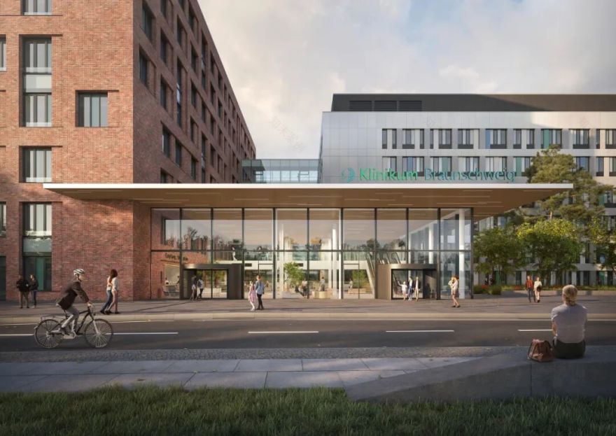 HENN海茵建筑最新竞赛项目:布伦瑞克市立医院-0