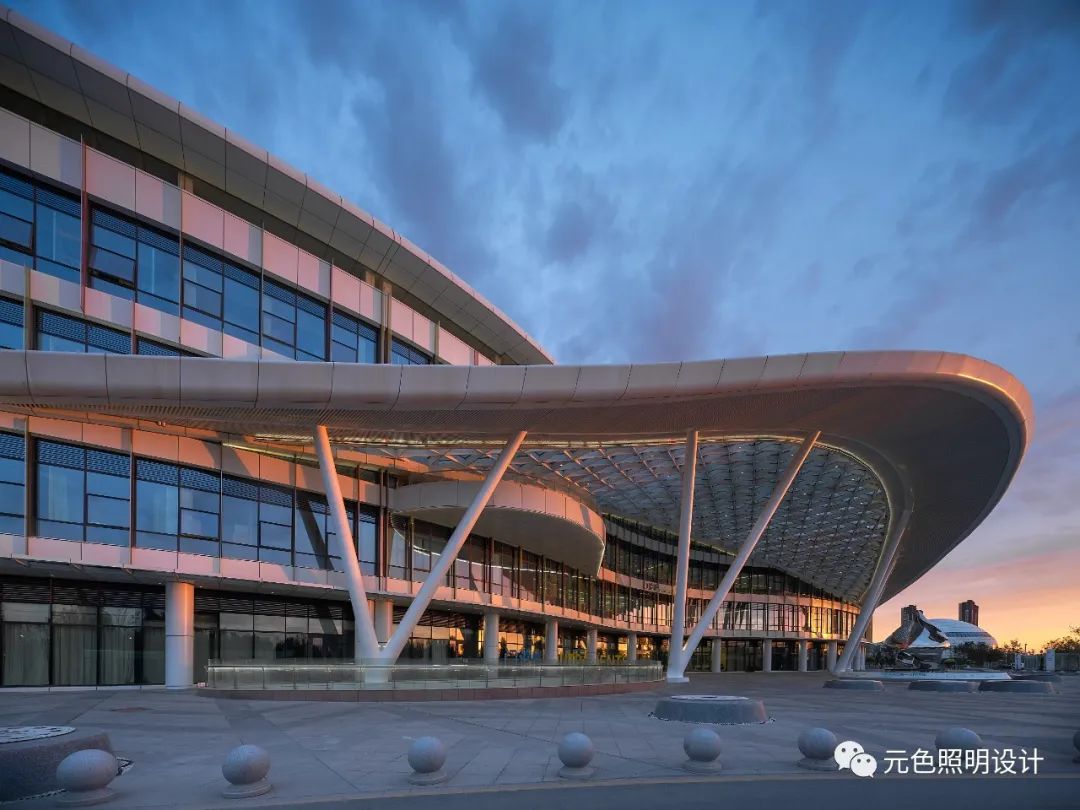 叶脉 ▏乌鲁木齐儿童医院(城北)照明设计-12