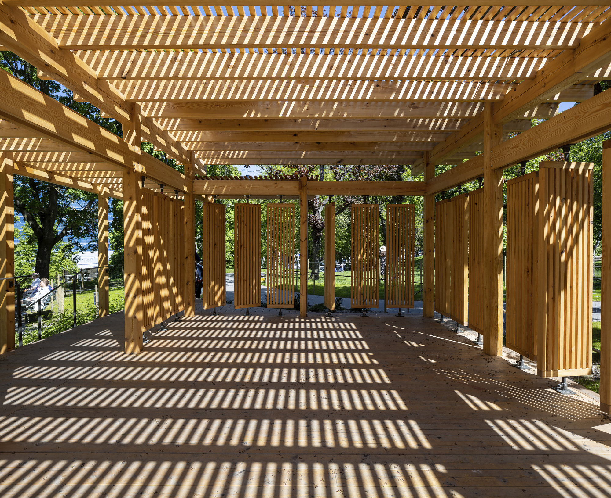 瑜伽亭丨瑞典斯德哥尔摩丨Nyréns Arkitektkontor-20