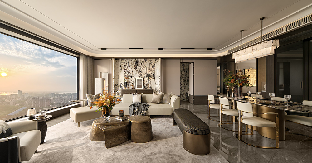 武汉中海·东湖玖章150㎡,172㎡样板间丨中国武汉丨近境制作-50