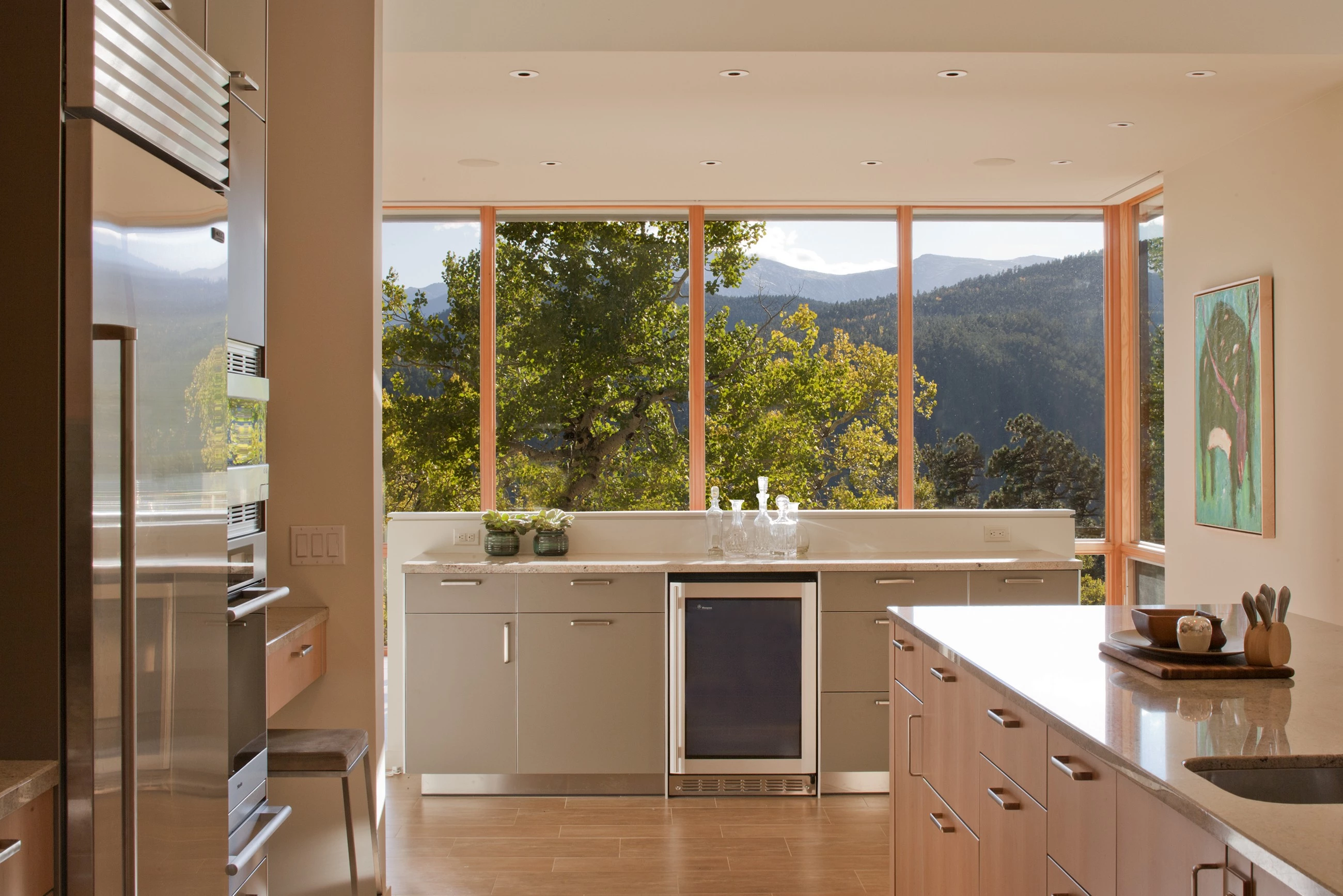 美国科罗拉多州的自然风光与现代住宅交融-21