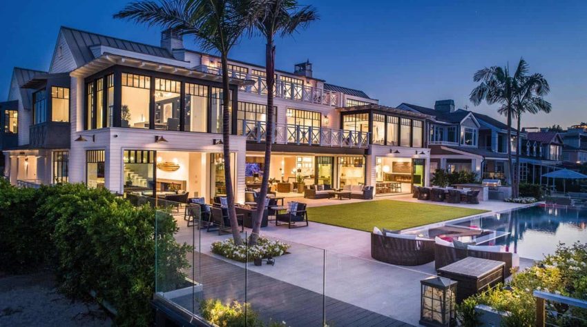 Stunning Modern Newport Beach House created by Sinclair Architects  Associates 令人叹为观止的现代新港海滩住宅由辛克莱建筑师事务所创建-13