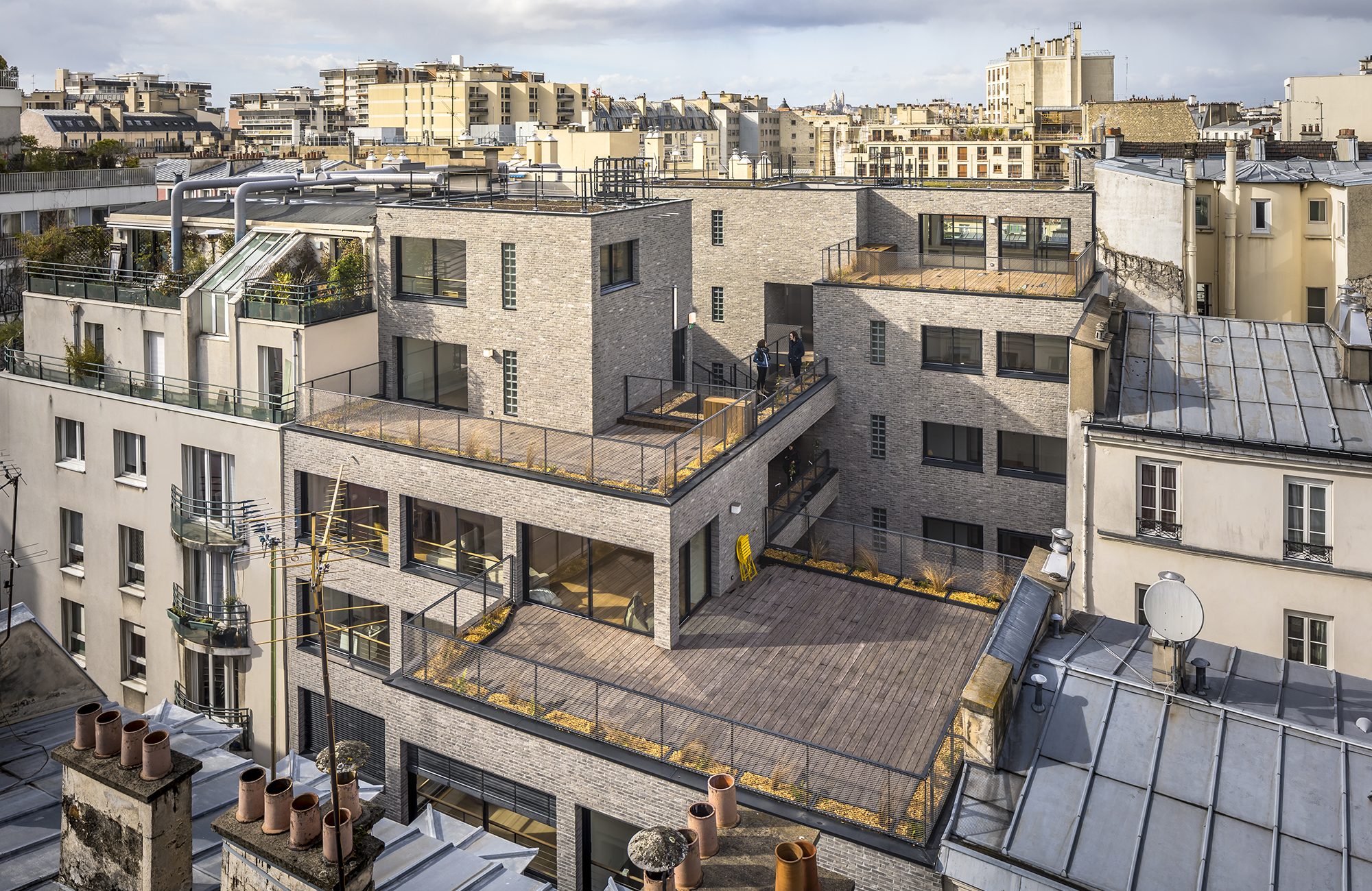 Logements et crèche, rue de l'Asile Popincourt-0