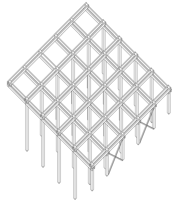 流体建筑；流动式建筑（注：两个翻译在不同语境下都较合适，若仅选一个最常见的，可优先选流体建筑 ） 丨3名学生团队-78