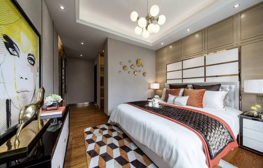 120㎡四川成都中洲集团样板房 逸尚东方-8