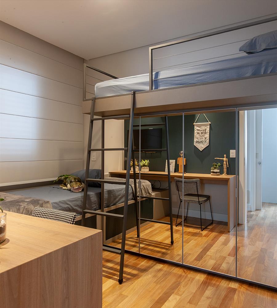 巴西 Arpoador 花园公寓,明亮木质打造女性居住空间-12