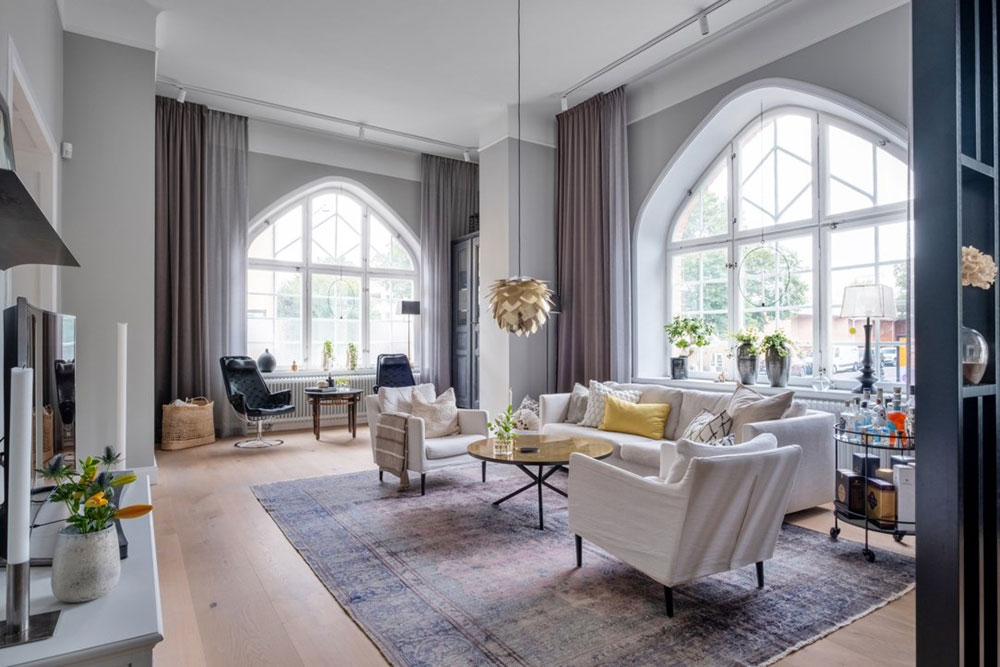 瑞典斯德哥尔摩独特哥特式公寓设计-1