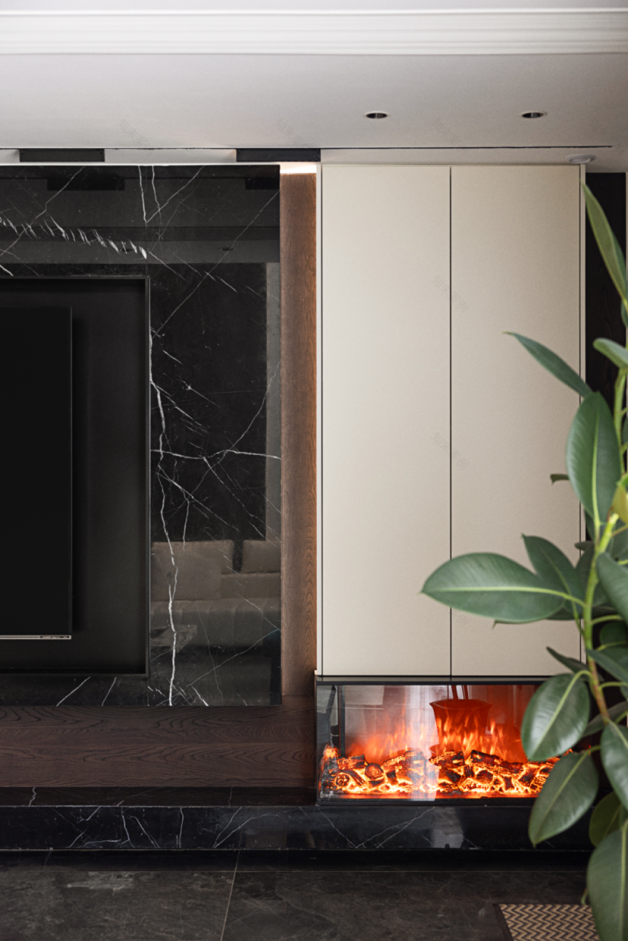 意式轻奢别墅设计丨上官睿璞设计-12