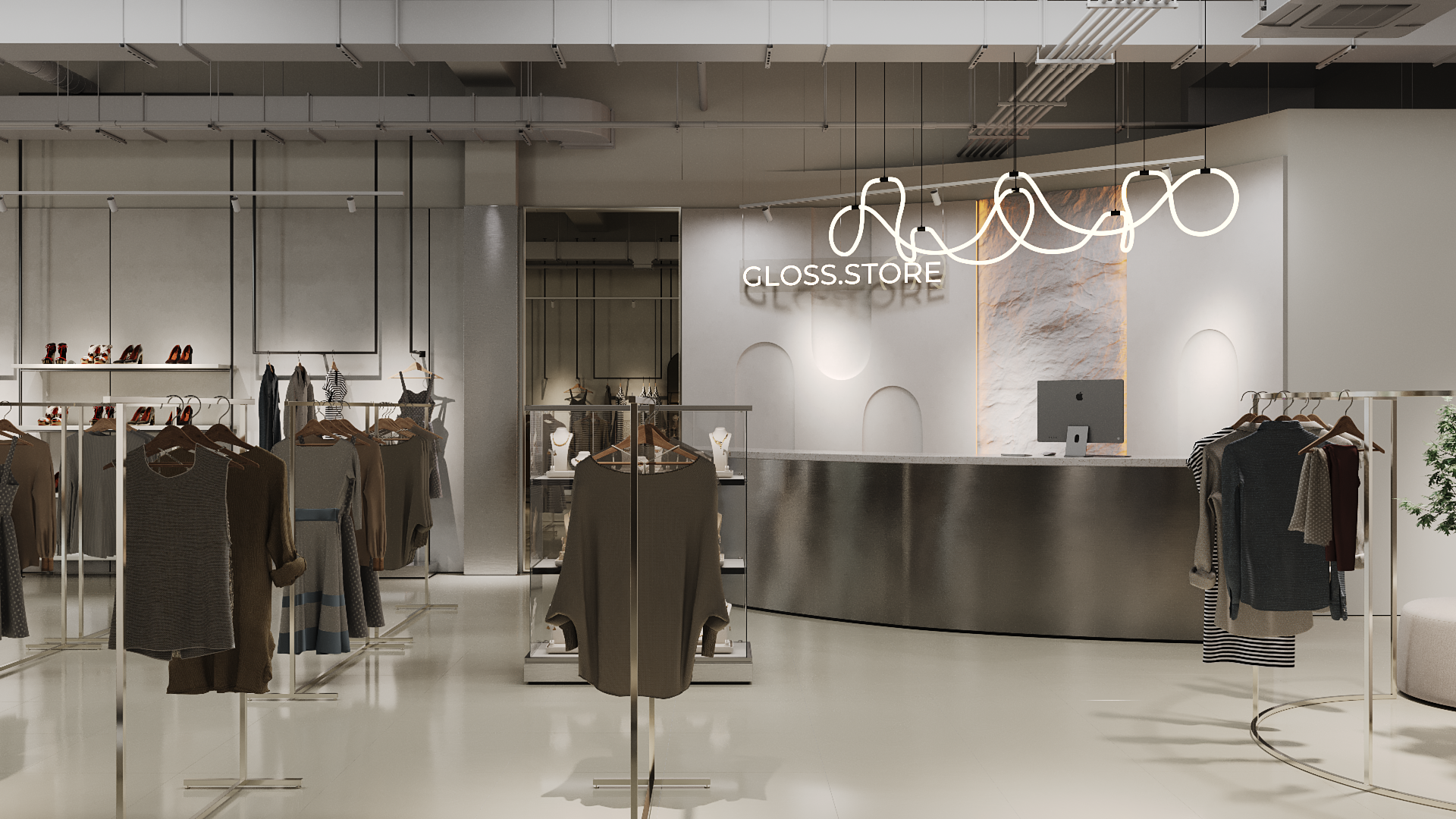 GLOSS·STORE · 服装店室内设计-18