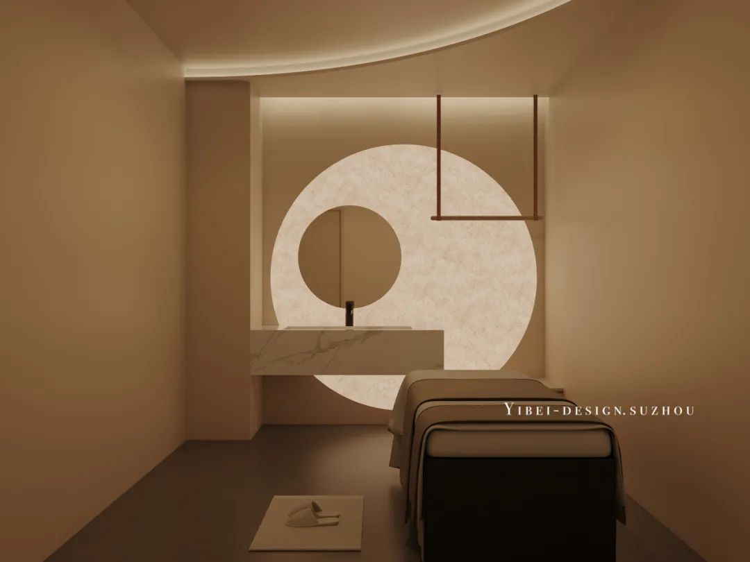 侘寂美学重塑美肤体验丨商业空间设计丨YIBEI DESIGN SUZHOU-22