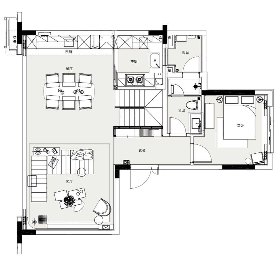 山城重庆的“巴山渝水”叠墅设计丨中国重庆丨明德设计,MatrixDesign 矩陣縱横-105