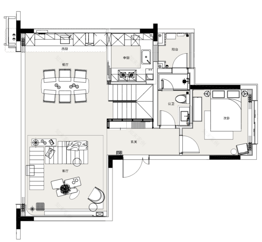 山城重庆的“巴山渝水”叠墅设计丨中国重庆丨明德设计,MatrixDesign 矩陣縱横-105