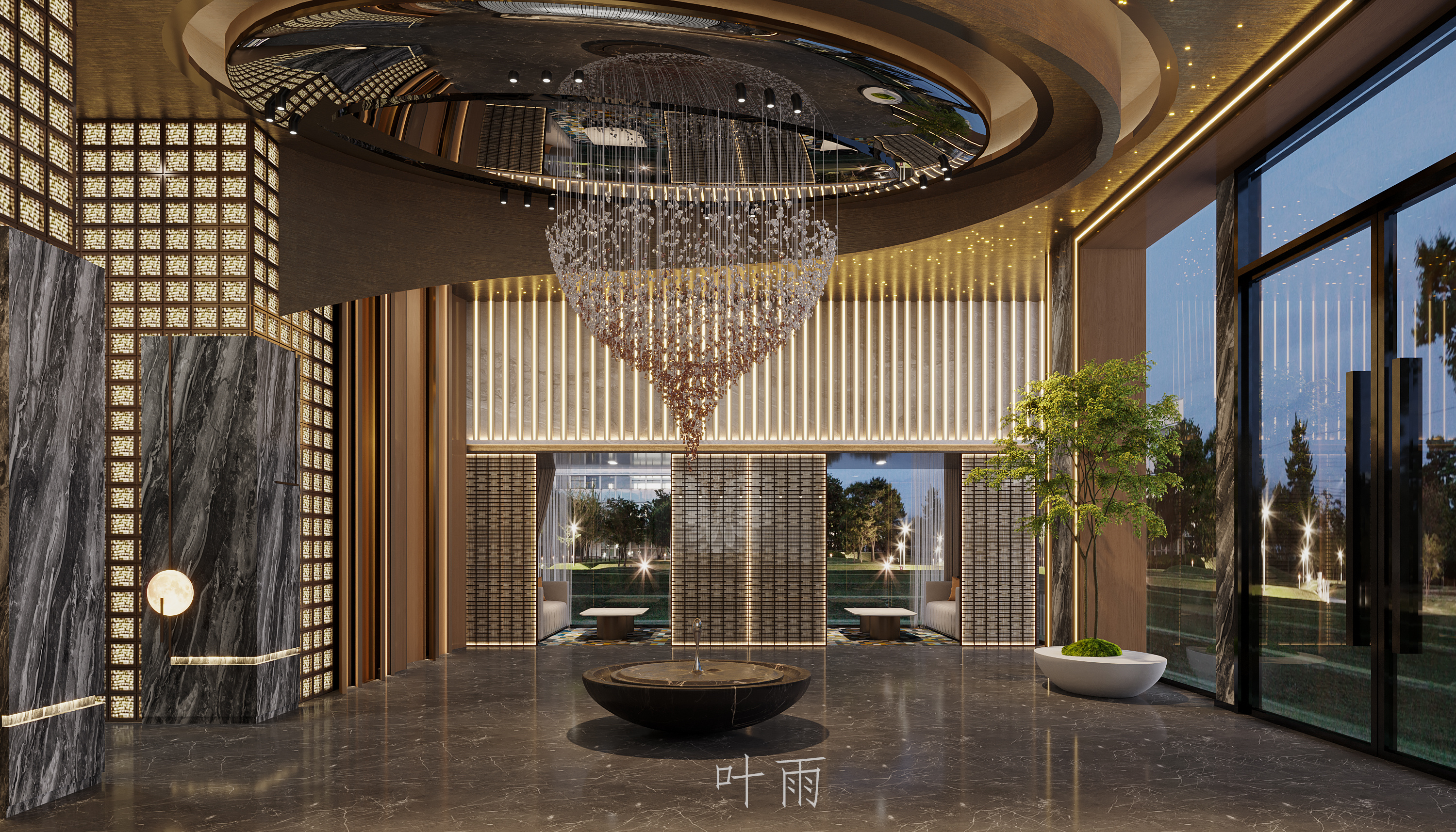 茶楼设计—好茶知时节，定心品春意-2