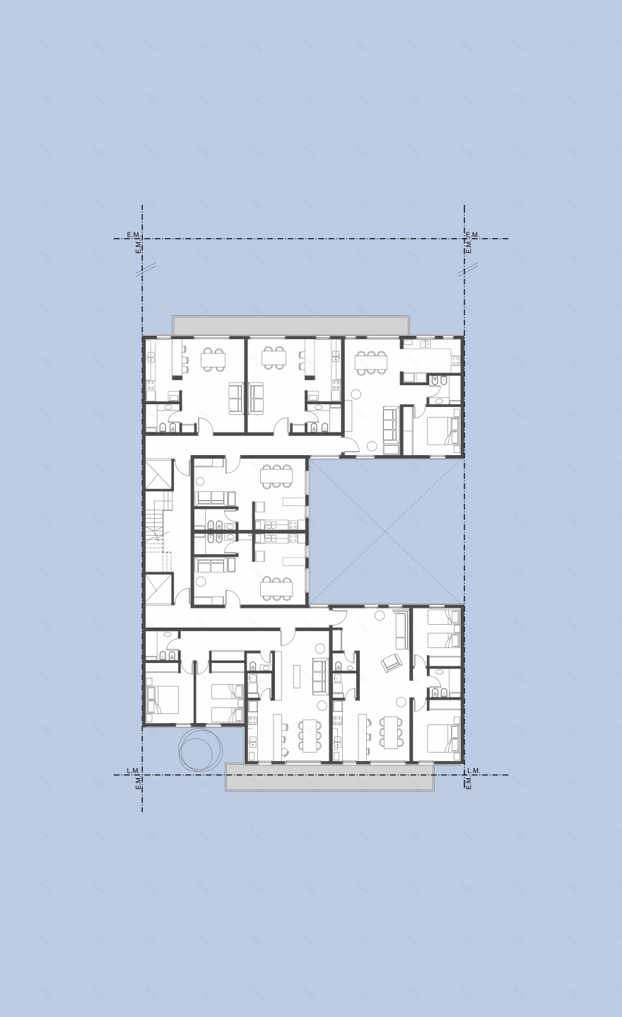 阿根廷马德普拉塔 Bonjo III 建筑公寓-79