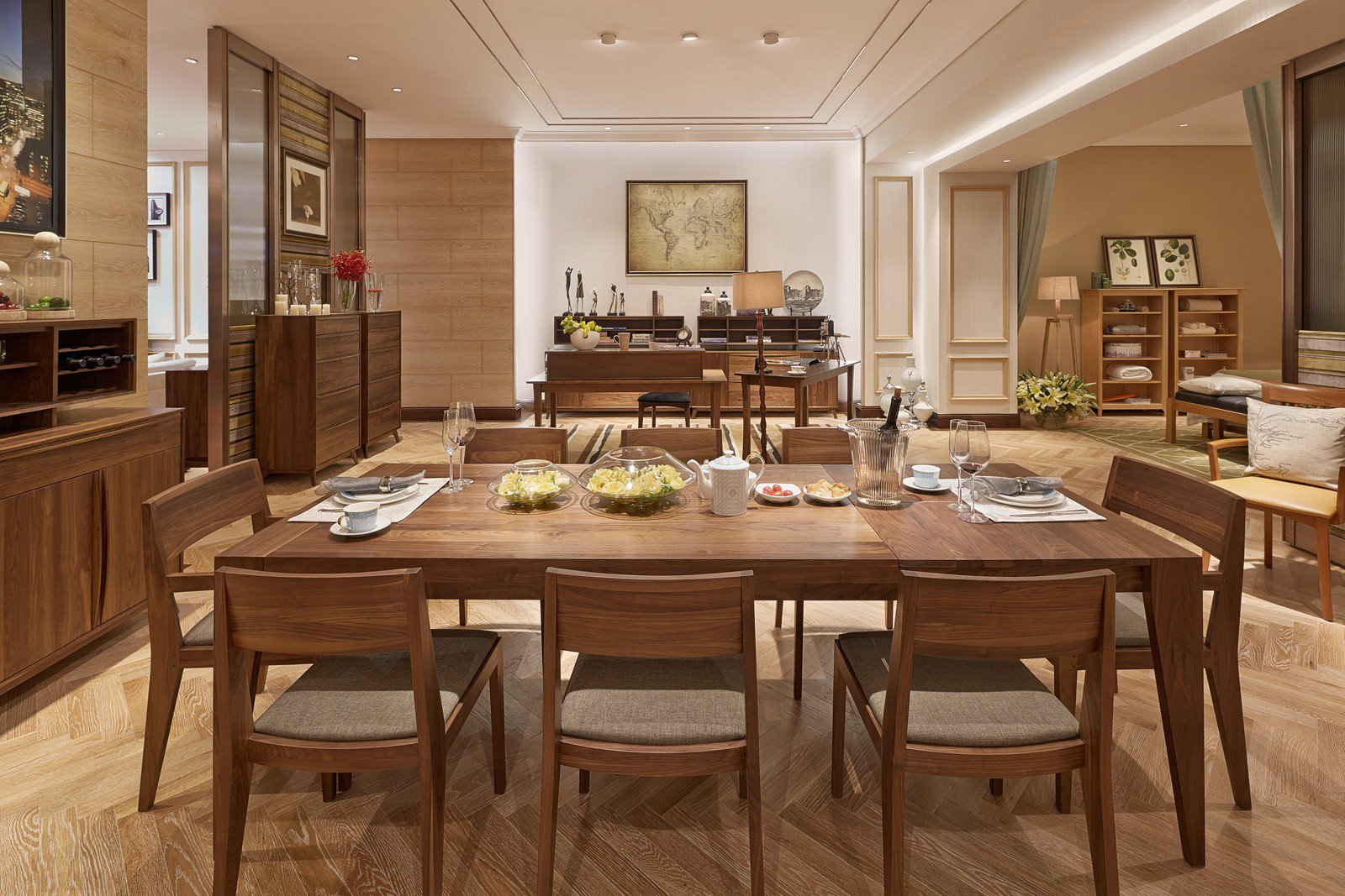 东莞·科普兰德Copeland实木家具展厅  陈飞杰香港设计事务所-11