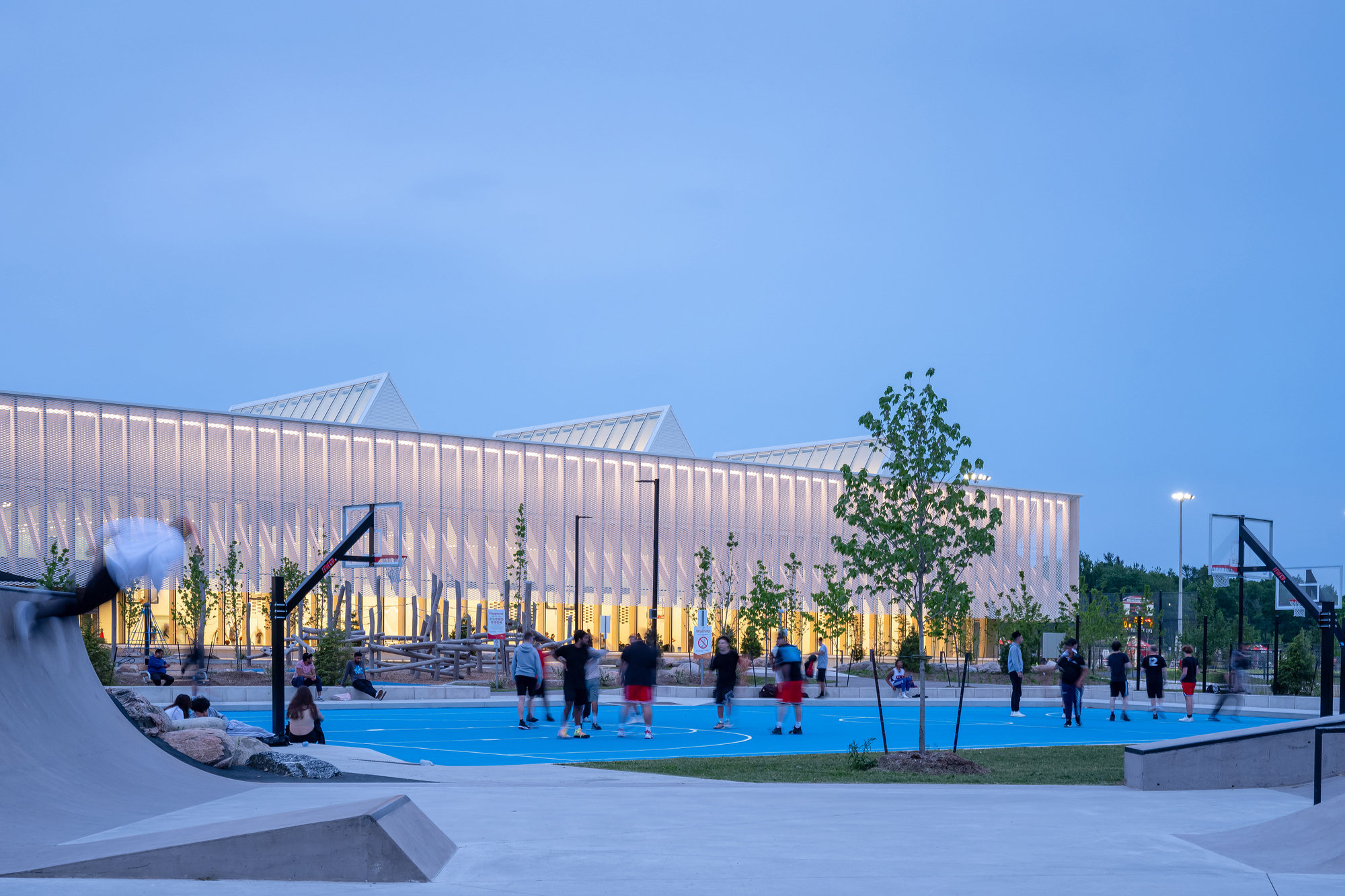 Churchill Meadows 社区中心和体育公园丨加拿大丨MJMA-39