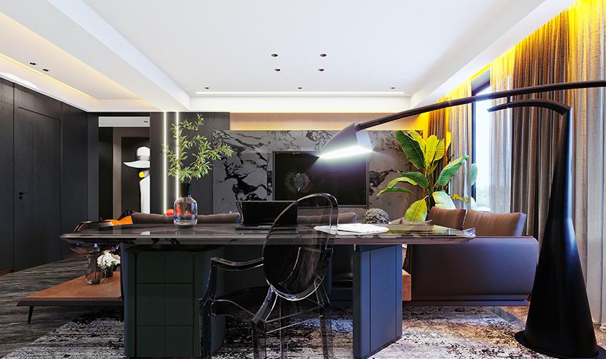 
BJSK设计 | 纯黑极简 -11