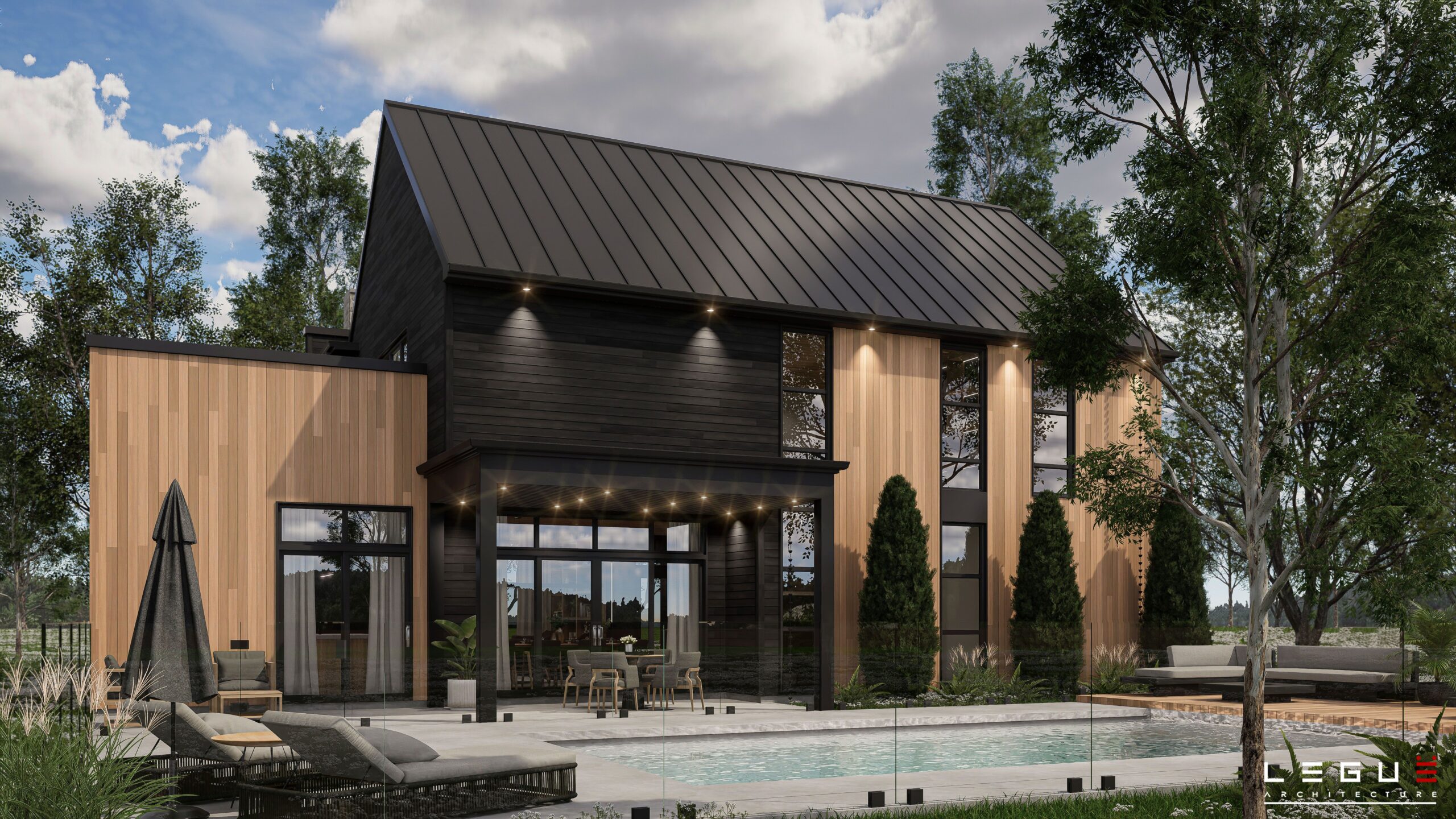 房屋平面图 Ë·252丨Leguë Architecture-46