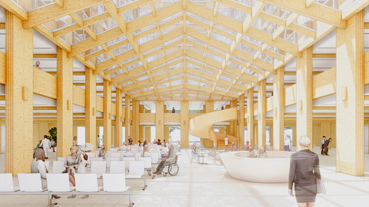 乌克兰利沃夫医院扩建项目丨坂茂（Shigeru Ban）-2