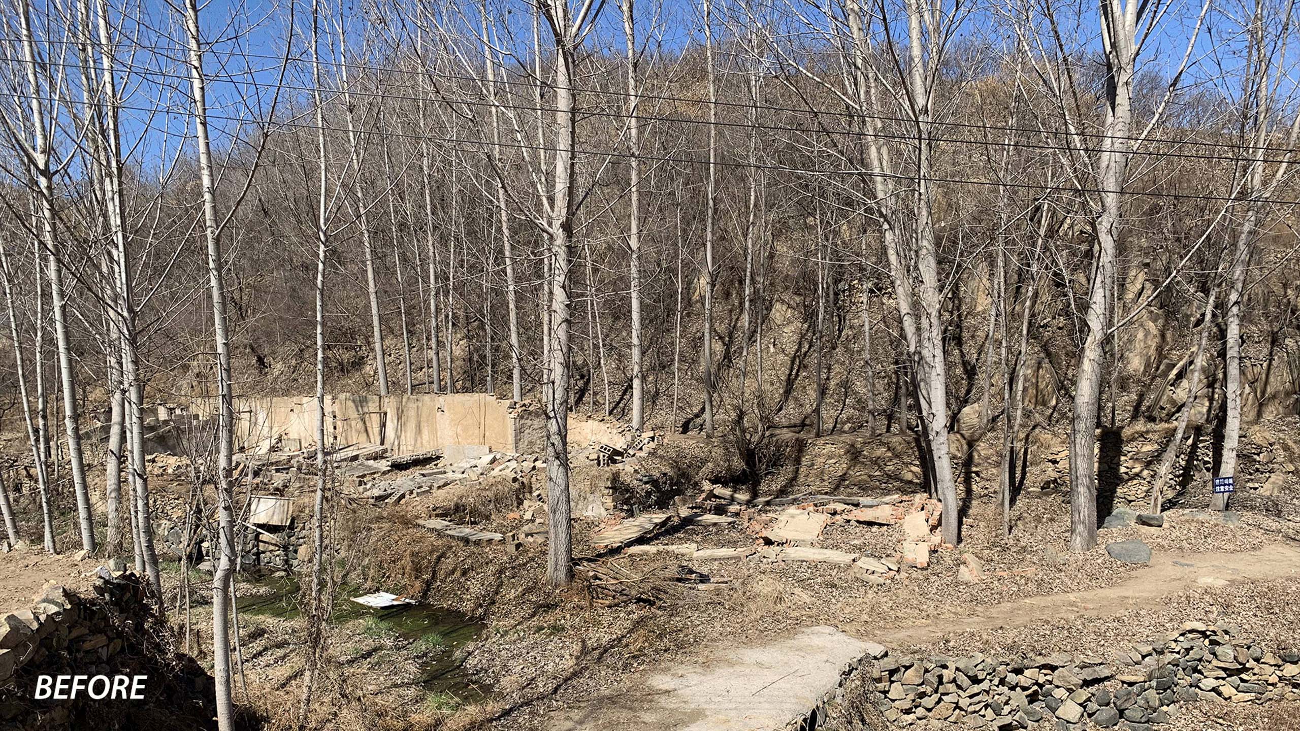 山东泰山东溪门村复兴项目 · 百年乡村的针灸式建筑更新-13