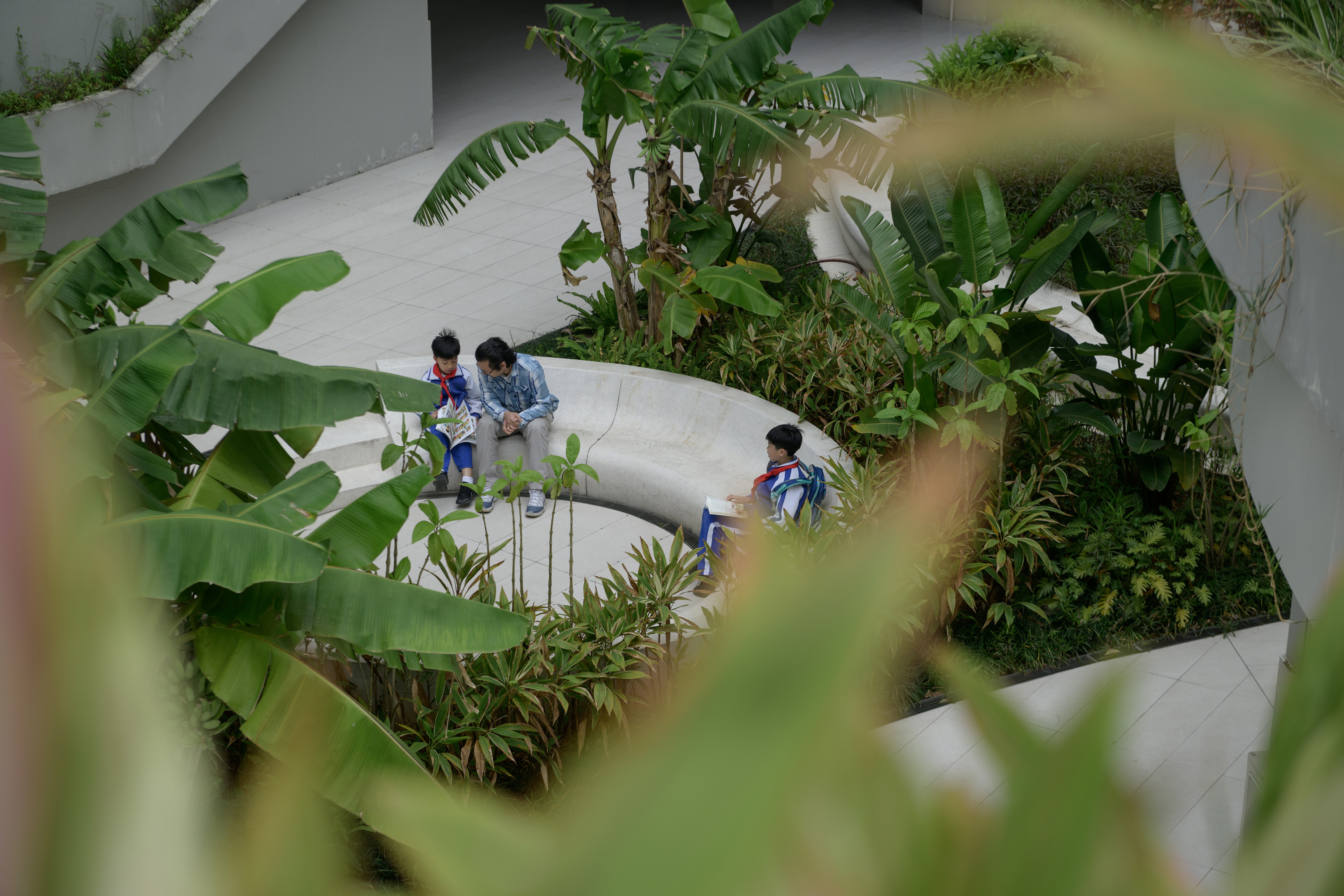 红岭教育集团 华富实验学校丨中国深圳丨大小景观,深圳市建筑设计研究总院有限公司,广州天泓-160