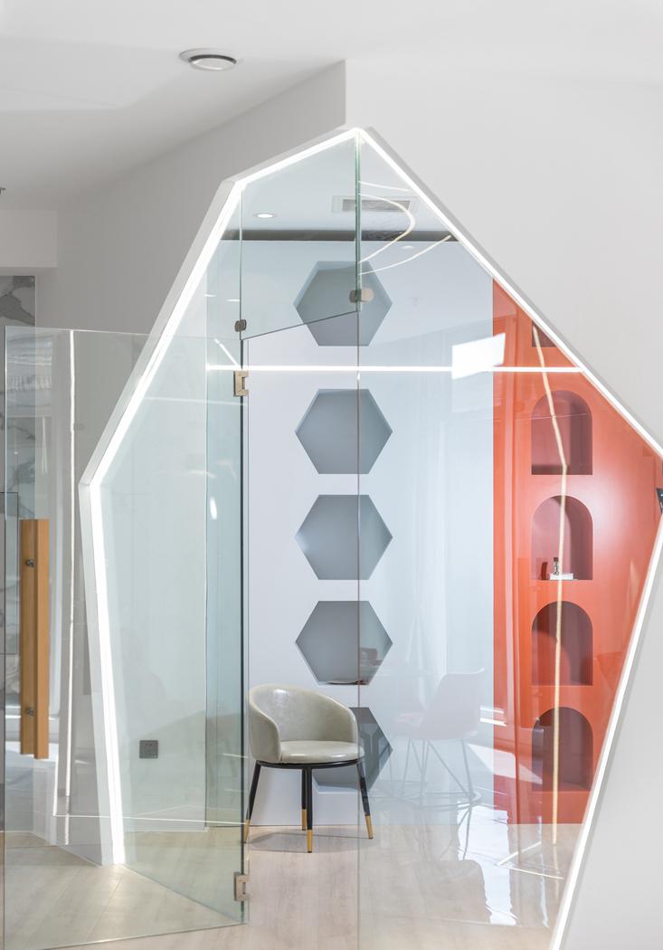 未来科技感高端美容院设计丨研筑国际设计-18