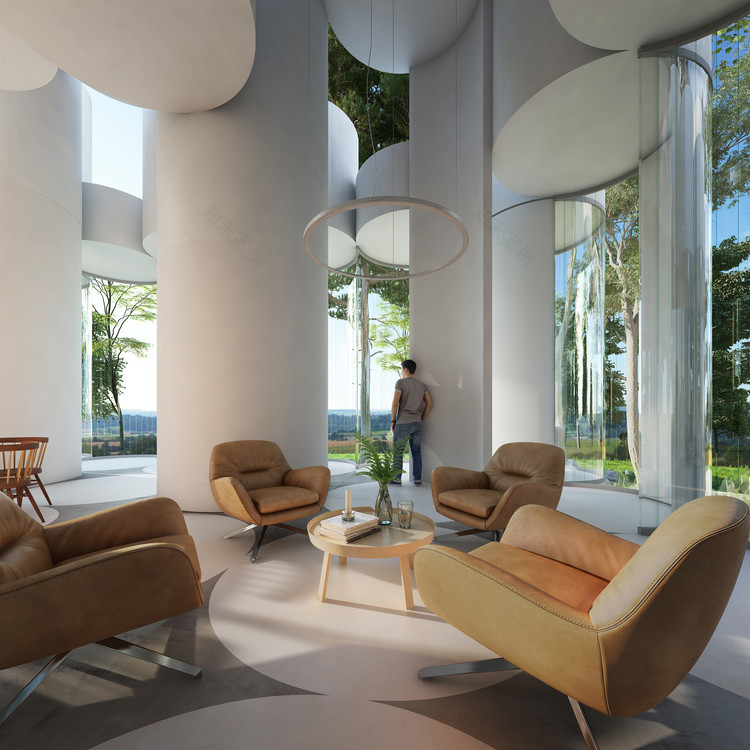 House Cylinder Town and Concrete-11