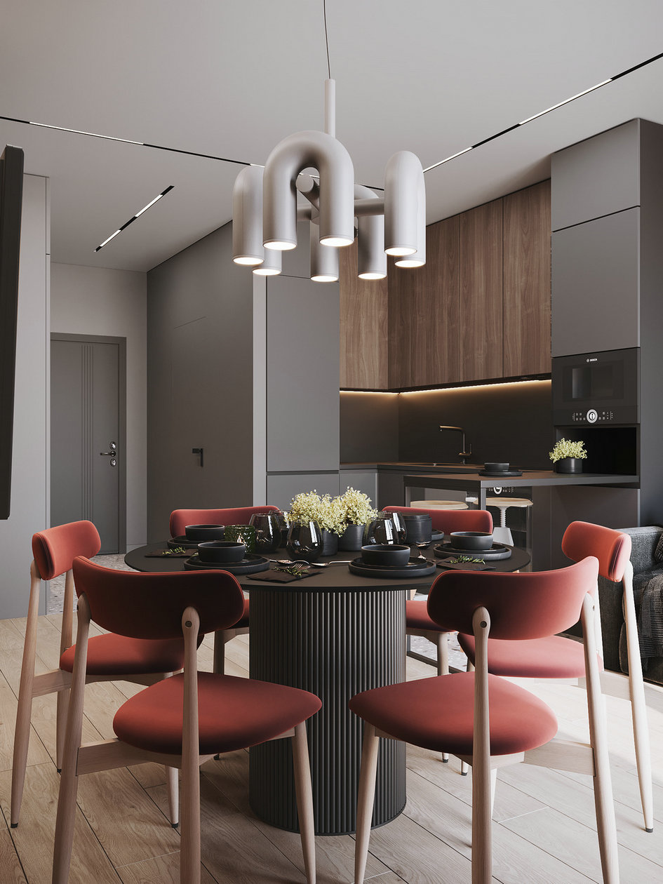 莫斯科小空间公寓设计丨俄罗斯莫斯科-5