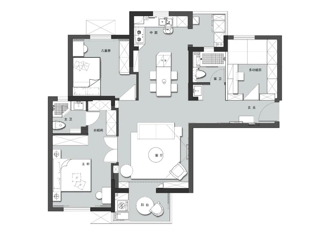 美宅作品丨时代花园-29