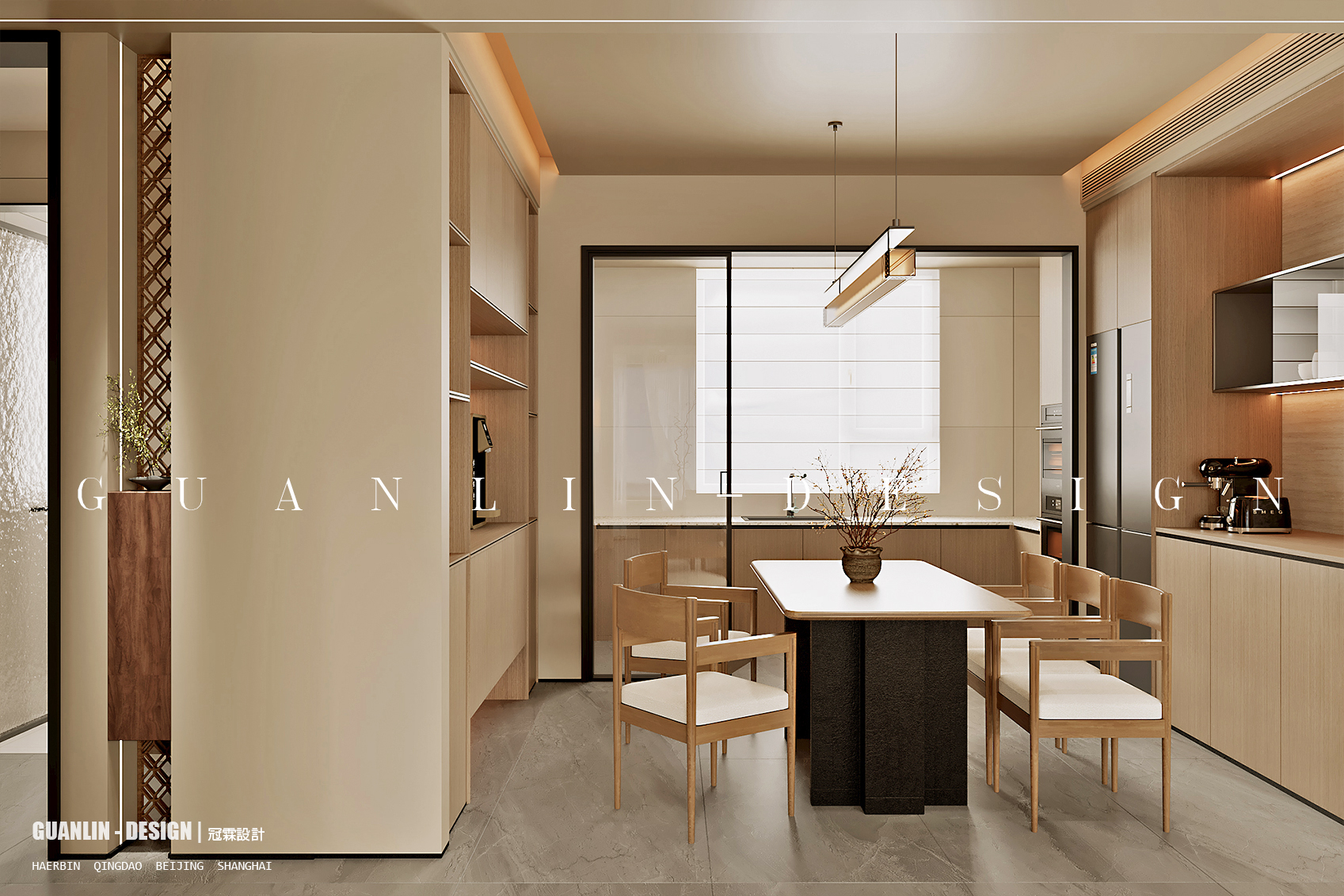 宋式美学 中式的浪漫 文人的气息丨中国青岛丨冠霖設計-35