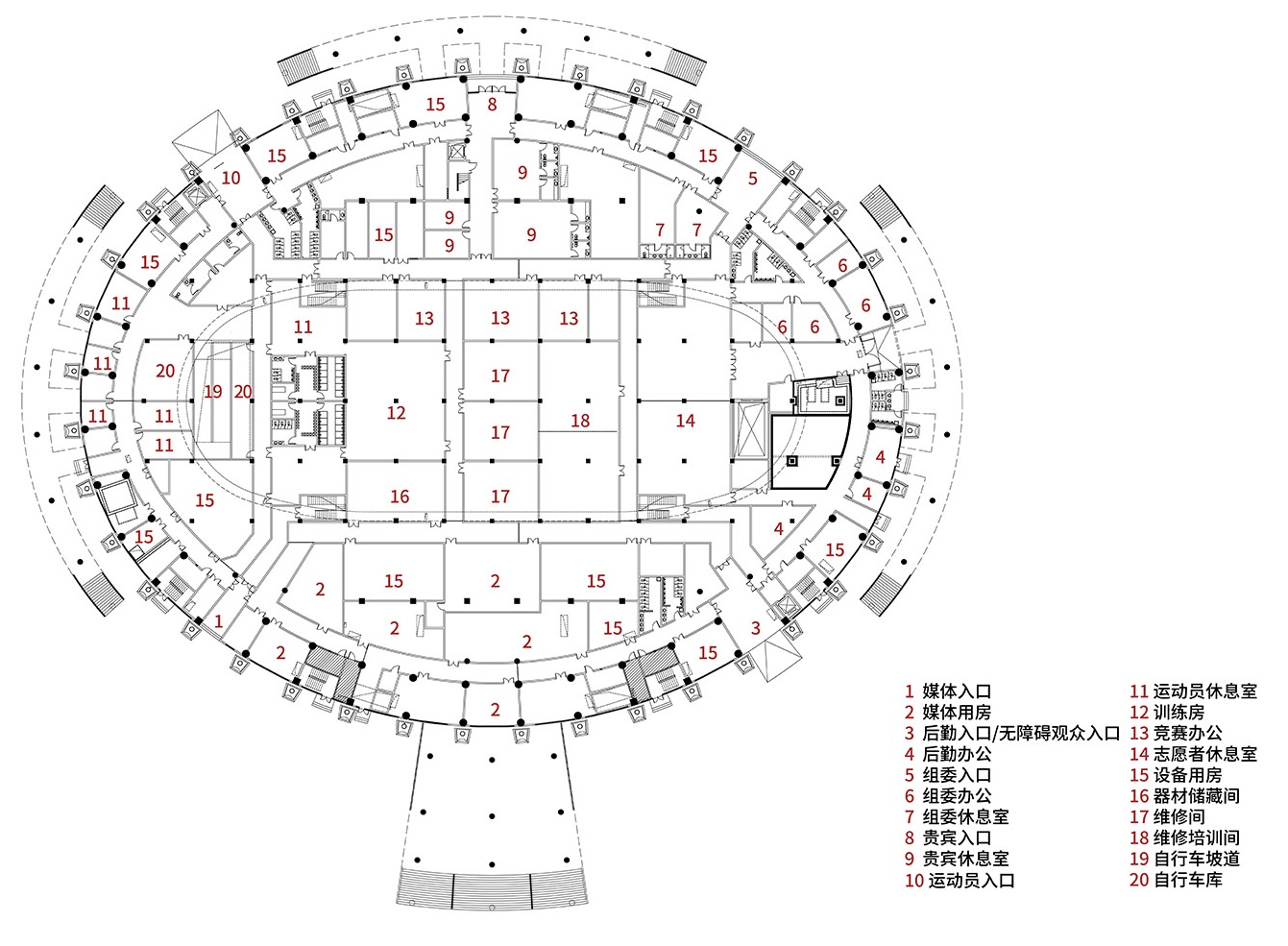 上海自行车馆丨中国上海丨同济大学建筑设计研究院（集团）有限公司-78