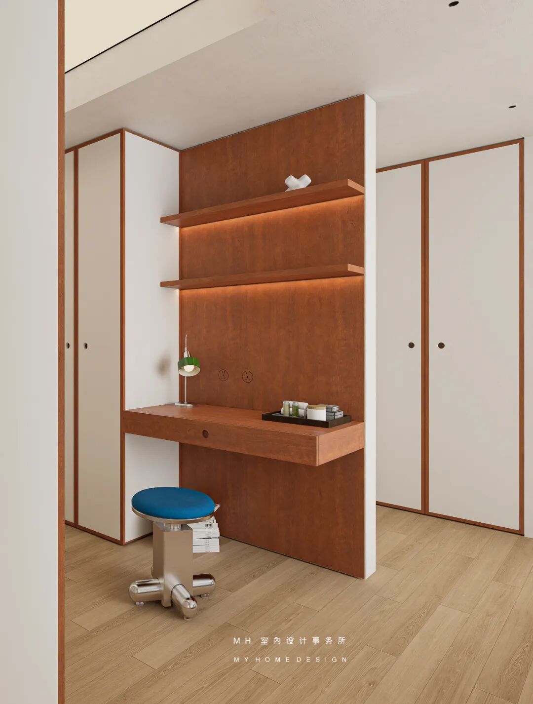 【首发】MH设计新作：色彩·情绪▏彰显个性跃层空间的趣活之境-55