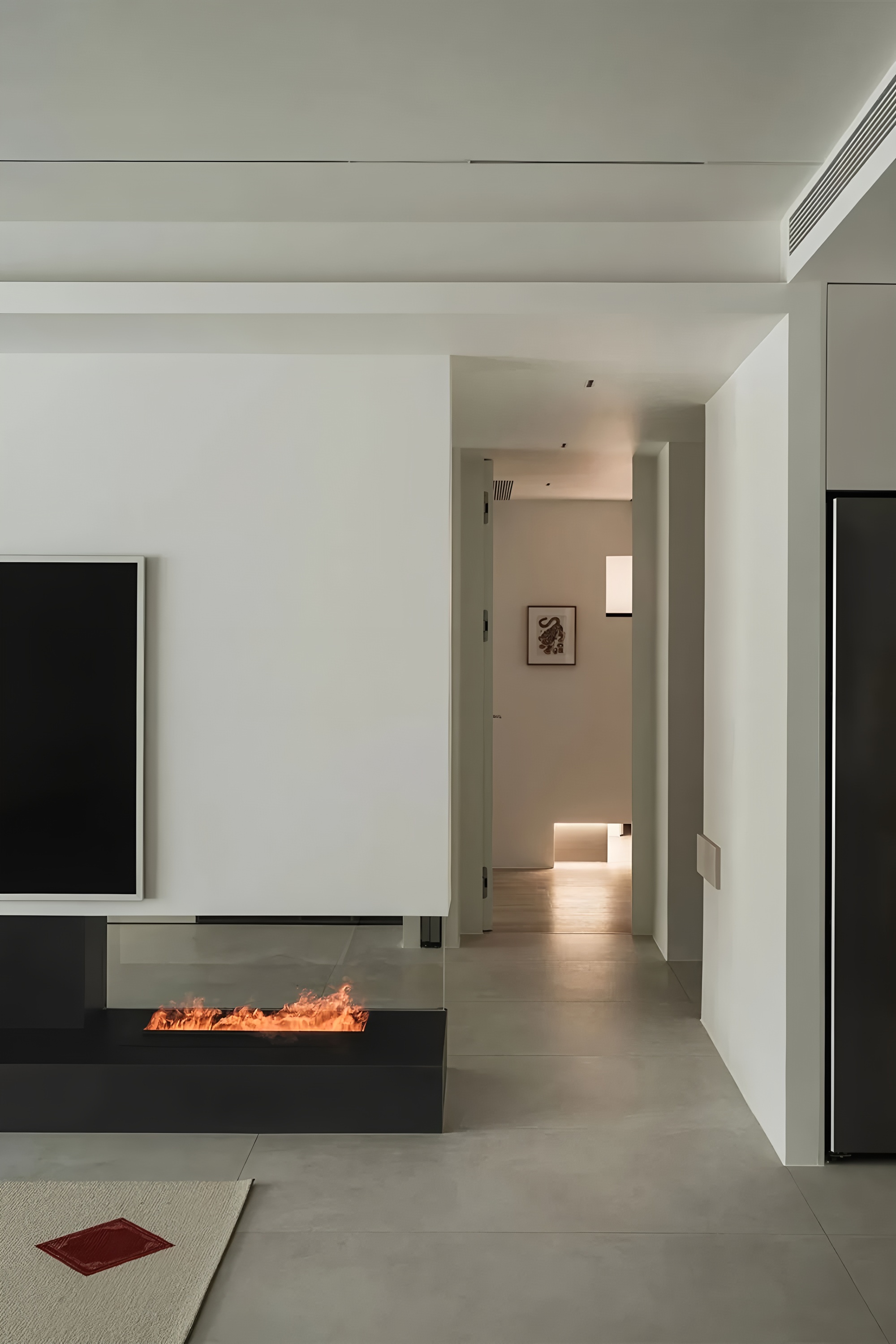 成都·南山凌峯180㎡极简大平层丨中国成都丨尚舍家室内设计-7